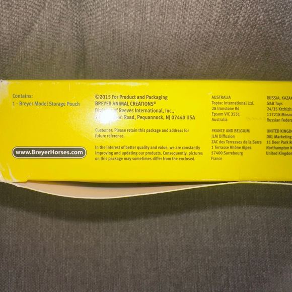 NOS 2015 Breyer Show Horses Model Pony Storage Pouch Pink #2066 - Picture 6 of 7